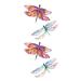 Dragonfly Temporary Tattoo Sticker Set - Watercolor Waterproof Body Art for Women, Girls, and Kids - Pack of 12 - Buy Online on GoSupps.com