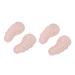 Didiseaon 2 Pairs Forefoot Pad Leather Foot Pad Orthotic Insoles Leather Shoe Insole Non Slip Shoe Inserts Gel Shoe Inserts Boots for Women Sole Insoles Women's Leather Shoes Leather Insole As Shown 8X4X0.3cm