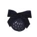 JIHUOO Women's Hair Net & Bow Clip - Stylish Hair Accessories for Stewardess Banks & Hotels - Elegant Black - Buy Online on GoSupps.com