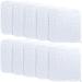 Baby Washcloths, Muslin Cotton Baby Towels, Large 10x10 Wash Cloths Soft on Sensitive Skin, Absorbent for Boys & Girls, Newborn Baby & Toddlers Essentials Shower Registry Gift (White, Pack of 10) White 10-Pack 10"X10"
