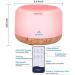 Miserwe 500ml Remote Control Essential Oil Diffuser with Timer - Waterless Auto Shut Off & Adjustable Mist for Home - Buy Online on GoSupps.com