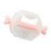 Safe Food Grade Silicone Teething Soother Toy for Baby Relief - Transparent Pink - Buy Online on GoSupps.com