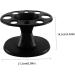 Hair Combs Stand Hair Brush Holder Hair Salon Comb Cosmetic Brush Holder for Salon Barber Shop Black - Buy Online on GoSupps.com