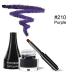 Go Ho Purple Gel Eyeliner Pot - High Pigmented Matte Eye Makeup with Brush for Women - Buy Online on GoSupps.com