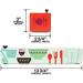 ChicWrap Cook's Tools Plastic Wrap Dispenser | Refillable with Slide Cutter | 250' Professional BPA-Free Wrap Included - Buy Online on GoSupps.com