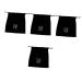 CANIGHT 4pcs Flannel Hair Dryer Bag Hair Dryer Bag Carrying Hair Dryer Travel Bag for Hair Styling Tools