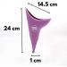 Fixed Waterproof Urinal for Women - Portable Pink Toilet Solution with Hygiene Cloths for Outdoor Festivals & Travel - Buy Online on GoSupps.com