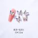 3D Nail Art Rhinestone Crystal AB Butterfly Charms Sparkle Nail Decoration Jewerlry Hand Craft DIY Accessories (MJ01) - Buy Online on GoSupps.com