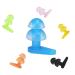 6 Pairs Ear Plugs for Noise Reduction Silicone Water Protection Swimming earplug Soft Noise Cancelling Ear Plugs Child Flexible Mushroom Ear Plugs