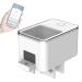Automatic Fish Feeder Weytoll WiFi Intelligent Timing Automatic Feeder Aquarium Goldfish Feeder 100ML Large Capacity Fish Feeder Mobilephone APP Control