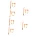 HONMEET 6 Sets Lion Headband Set Therian Animal Headbands with Ears Animal Fancy Dress Animal Headband and Tail Lion Tail Cosplay Costume Animals Cosplay Prop Headband Hat Fabric