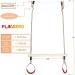 PLAYBERG Kids Trapeze Swing Bar with Rings - Hanging Ropes Included - Buy Online on GoSupps.com