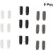 Gleavi 18 Pairs Silicone Nose Pads for Glasses | Comfortable & Practical Glasses Accessories | Durable Spare Parts - Buy Online on GoSupps.com