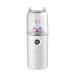 Cute Nano Mist Facial Sprayer Beauty Instrument USB Humidifier Rechargeable Face Steamer Moisturizing Beauty Nebulizer Tool Rabbit White Free Size