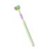 Sensory toothbrush-3-page toothbrush for tooth cleaning-all-round cleaning brush in a V-shape with non-slip handle fully enveloping dental care for adults and children Tumotic Green