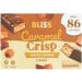 Bliss Caramel Crisp Salted Caramel Bars x3 Packs and Kitchenfella 14 Day Healthy Eating Challenge - Buy Online on GoSupps.com