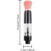 Loose Powder Makeup Brush Spray Applicator Lightweight Protective Lid Press Type - Buy Online on GoSupps.com