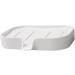 Alipis 5-Stage Plastic Soap Holder - Self-Empty Shower & Sink Soap Container Durable ABS White Palette for Rinse Pools - Buy Online on GoSupps.com