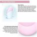 SYL Swan Egg Shape Wireless Silicone Facial Cleansing Brush Cleanser & Massager Silicone Vibrating IPX6 Waterproof Facial Cleansing (Light Blue) - Buy Online on GoSupps.com