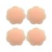 FZBNSRKO 2 Pairs Plum Blossom Women Girls Silicone Reusable Adhesive Nipple Cover Breast Pads Gel Petals Pasties Bra Pads