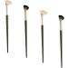 Baluue 12 Pcs Nose Shadow Brush Concealer Brush Cosmetic Brush Eye Shadow Brush Eyeshadow Wooden Handle - Buy Online on GoSupps.com