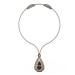 Neck acupuncture points lymphvity massage trailer hanging design.Easy to support massage device gifts for women/father/father/mother champagne gold