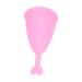 Menstrual Cup Portable Menstrual Cup Safe for Traveling Home (Pink)