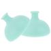 Healifty 2Pcs Silicone Palm Chest Percussion Cup Chest Physical Therapy Cup Pressure Drum Massage Treatment for Expectoration Light Green 7.7x7.7x6cm