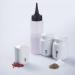 Weduspaty 1 PC Plastic Leakproof Applicator Bottle Salon Hair Cleaning Washing Pot Long Tip Applicator Bottle For Hair Color Applicator Hair Dye(5oz) applicator bottle - Buy Online on GoSupps.com