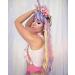 Colorful Rainbow Wavy Wig with Bangs - Perfect for Music Festivals, Parties, and Halloween - 27.5 - Buy Online on GoSupps.com