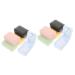 Partykindom 12 sentences Contact lens container Glasses Organizer Lens container with mirror case accompanimentui Contact lens-etui-Set lens storage case Halloween Suite PP Different colors x 2 pieces 6.2x4.4x2.2cmx2pcs