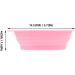 FRCOLOR Cleaning Pad Cosmetic Brush Scrubber Makeup Brush Scrubber Mat Brush Cleansing Pad Makeup Brush Washing Bowl Silicone Makeup Brush Beauty Tool Cleaner Beauty Tools Silica Gel Fold 14.5x11cm Pink - Buy Online on GoSupps.com