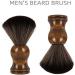 CloverGorge Nylon Shaving Brush Set - Premium Wooden Handle Wet Shaving Brush for Safety & Straight Razors - International Shipping Available - Buy Online on GoSupps.com