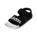 adidas Unisex-Adult Adilette Sandal 12 Women/11 Men Core Black/White/Core Black