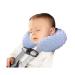 Baby Travel Pillow Toddler Soft Inflatable Neck Pillow Infant Head Neck Support Pillow Cushion for Car Seat Pushchair Airplane Train Kids Children Neck Pillow Chin Support for Boys Girls 0-8 Years Blue