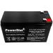 PowerStar 12V 7Ah Replacement Battery | SEC1075 Compatible | International Shipping Available - Buy Online on GoSupps.com