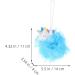 Baluue 4Pcs Unicorn Loofahs - Kids Bath Sponges & Animal Shower Poufs for Fun Bath Time - Buy Online on GoSupps.com