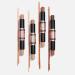 Makeup Revolution Contour Pencil Duo - Vegan Cream Contour & Highlight for Defined Cheekbones | 2.4g Dark | Cruelty-Free Makeup - Buy Online on GoSupps.com