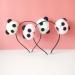 4 Pcs Panda Headband Furry Hair Hoop - Cute Cartoon Pom Pom Hair Accessories for Girls - Buy Online on GoSupps.com
