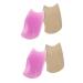 GLEAVI 2 Pairs Plantar Arch Support Silicone Gel Insoles for Heels Foot Inserts for Women Flat Foot Shoe Insoles Custom Arch Pad Stickers Arch Sticker Massage Miss Insole Shoes