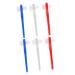 Healeved 6 STK toothbrush cleaning accessories remove spots on both sides of plastic cleaning brush false dental care tools.