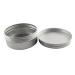 Beaupretty Box Cosmetic Bottle 250ml Tinplate Jars with Screw Lid for Cosmetics and Travel Aluminum Cream Container Aluminum Tin Seasoning Bottle Loose Tea Tins Tinplate Storage Tin Lids