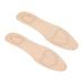 Healifty 1 Pair Leather Insole Shoe Inserts for Women Sports Shoe Cushion Genuine Leather Insoles Breathable Shoe Pads Breathable Emulsion Insoles Absorb Sweat Insoles Breathable Insoles Beige 26.5x10cm