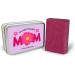 Gears Out Thoughtful Best Mom Soap Bar and Tin Set Unique Mother Gift Pink Soap for Women Hands Body Stocking Stuffers for Mothers Encouragement