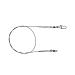 PetrisCatch set of 10 steel leaders with snap hook for pike 25cm/40cm 12kg/20kg 1x7 40cm / 20kg