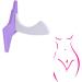 Minkissy Women's Bikini Trimmer - Rapid Pubic Shaver & Razor Tool for Ladies | Ideal for Quick Shaving | Compact & Effective (7x2.5x0.5cm) - Buy Online on GoSupps.com