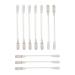COHEALI Multi Tool Multi Tool Cleaning Tools 100pcs E Swabs Stick Lips Oil Cotton Swabs Oral Care for Lip Gum Anti- dry Use White Multi Tool Cleaning Tools Cleaning Tools