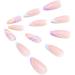 French False Nails Pink Heart Press on Nails Ballerina Acrylic Stick on Nails Almond Fake Nails 24pcs for Women and Girls (Color : Pink Size : A) - Buy Online on GoSupps.com