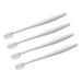 Soesofoufu 4 pieces toothbrushes for home tooth hygiene oral hygiene dental clean ergonomic toothbrush brass toothbrush Frauen toothbrush bristles toothbrushes universal department store needs stock 1 piece (1 Pack) as shown
