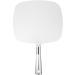 Snowflakes Large Hand Mirror with Handle - Silver Handheld Hairdresser Mirror - Buy Online on GoSupps.com